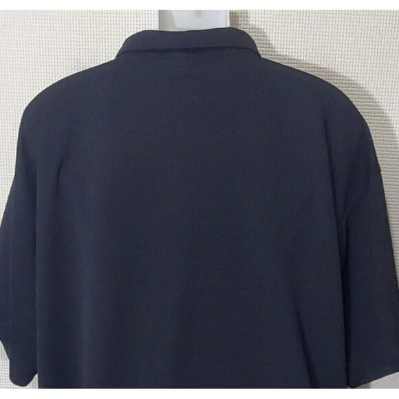 Chicago White Sox Polo Shirt Adult 3XLT Black White Majestic Breathable MLB Mens - Picture 6 of 10